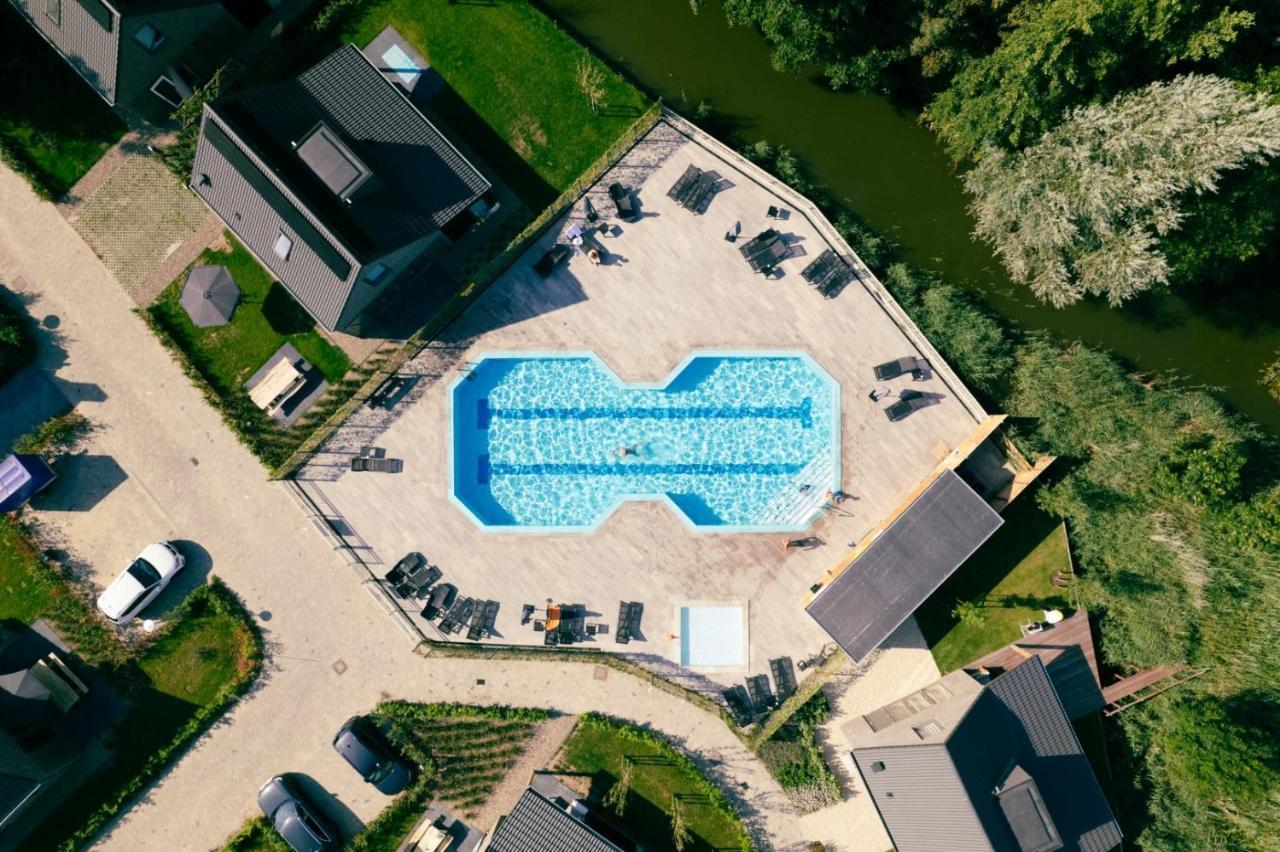 סנט מארטן Bungalow 6 Op Recreatiepark De Wielen מראה חיצוני תמונה